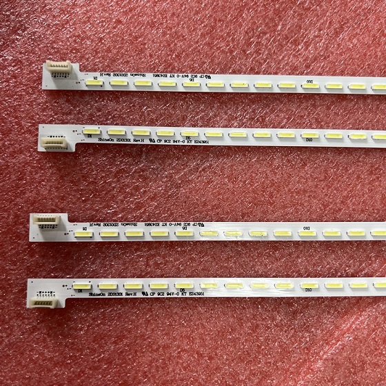 4pcs 64LED LED bar For TCL Q55H9700 shineon 2D01301 2D01302 LVU550SE2L CD9W00